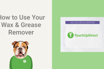 A graphic design featuring a dog wearing a headset along with the text, 'How to Use Your Wax and Grease Remover'