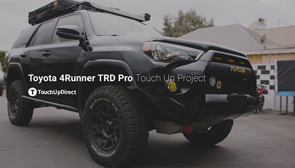 Black Toyota 4 Runner TRD Pro