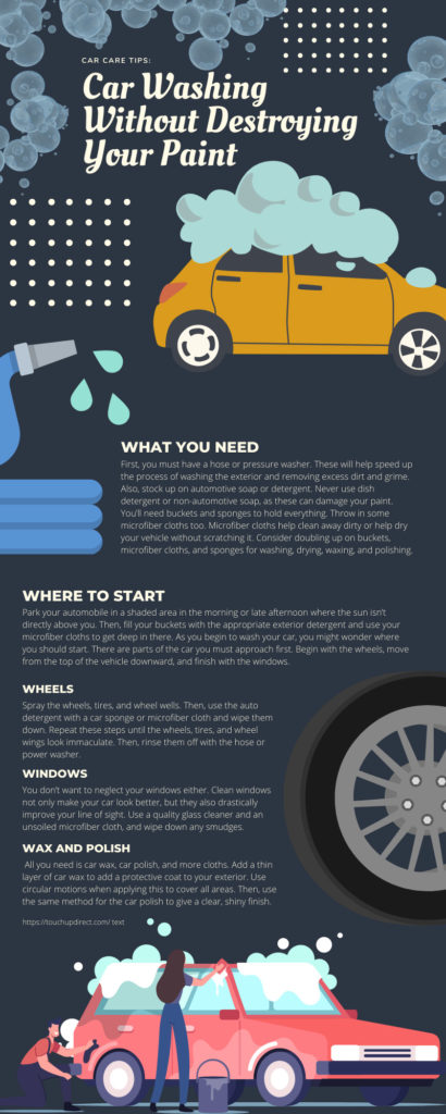 Car Care Tips: Car Washing Without Destroying Your Paint - TouchUpDirect