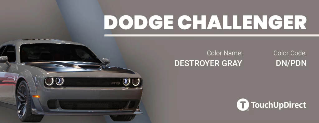 Destroyer Gray Dodge Challenger
