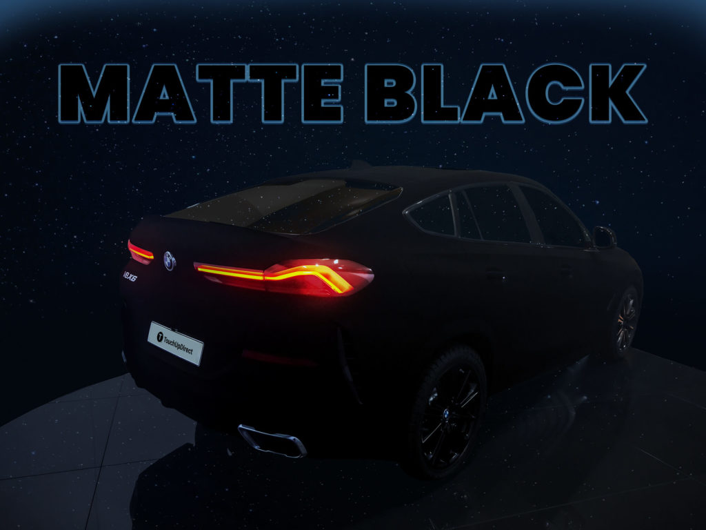 Vantablack BMW X6 (The Beast) Under a Starry Sky