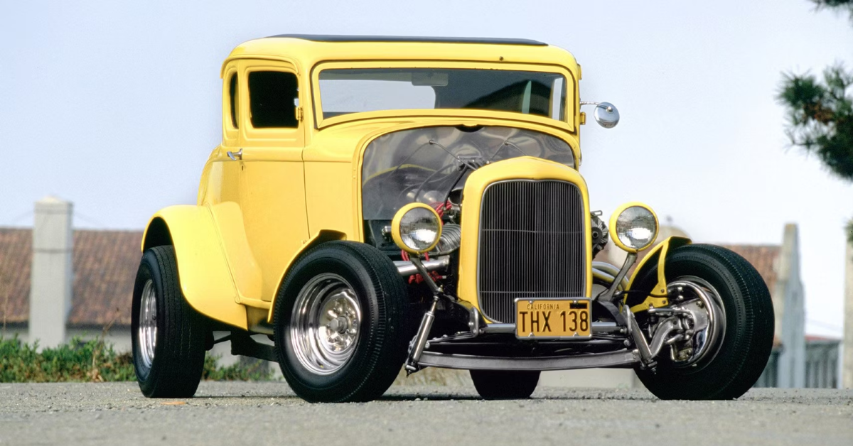 Milner's Yellow Ford Coupe (American Graffiti)