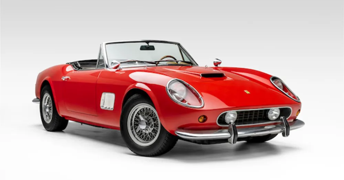 The 1961 Ferrari 250 GT California Spyder (Ferris Bueller's Day Off)