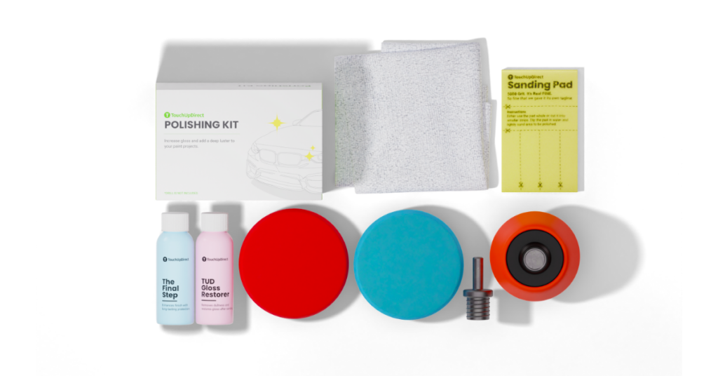 TouchUpDirect Polishing Kit Inclusions